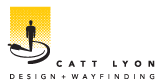 Catt Lyon Design + Wayfinding logo