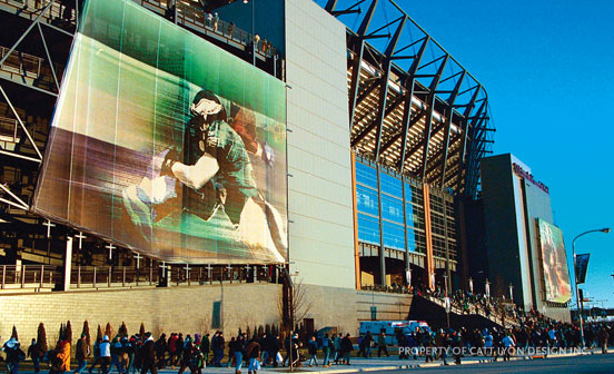 Philadelphia Eagles Exterior at Lincoln Financial Field