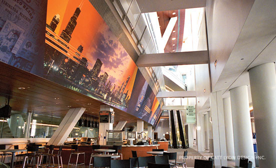 Catt Lyon Design + Wayfinding - Bears Cadillac Club at Soldier Field