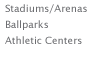 stadiums, ballparks, arenas and athletic centers